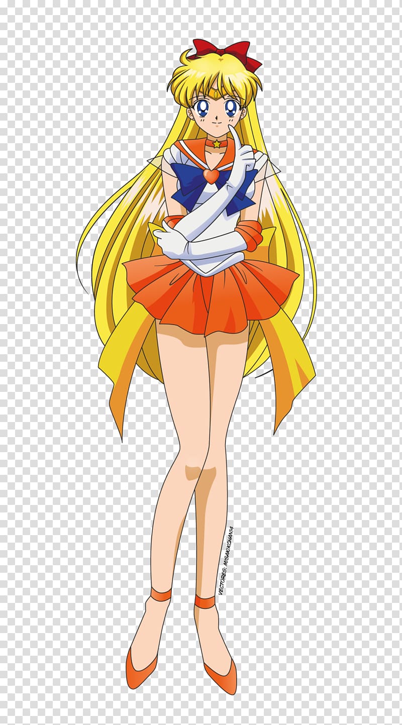 Sailor Moon Venus , Sailor Venus Chibiusa Sailor Mars Sailor Jupiter Sailor Mercury, venus transparent background PNG clipart