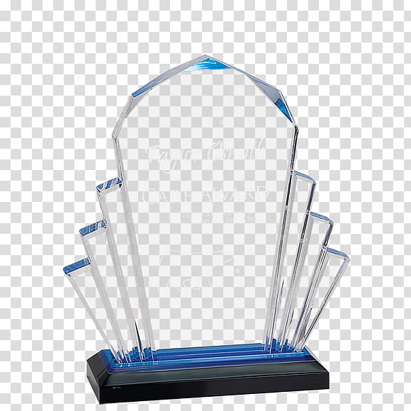Trophy Award Commemorative plaque Medal Poly, crystal glassware transparent background PNG clipart