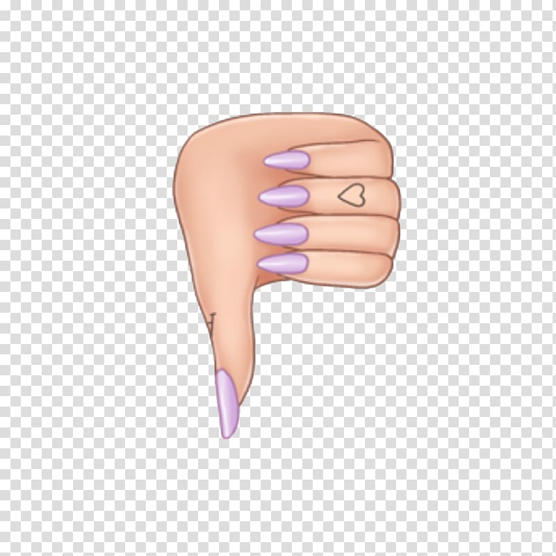 Arianators Drawing Thumb signal Nail, arimoji transparent background PNG clipart