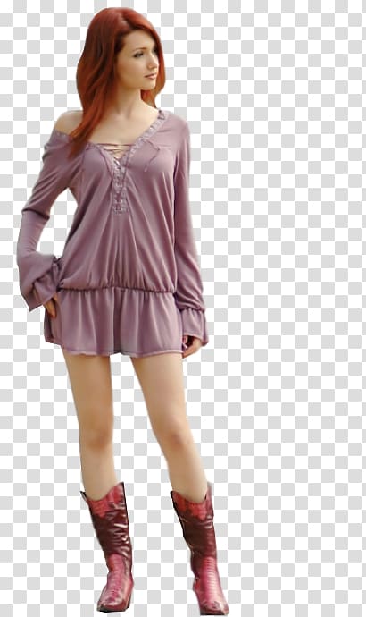 Shoulder Dress Street fashion Sleeve, portrait transparent background PNG clipart
