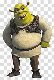 Shrek illustration, Shrek transparent background PNG clipart