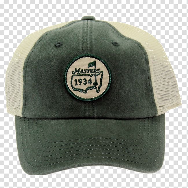 Baseball cap 2017 Masters Tournament Augusta National Golf Club 1934 Masters Tournament Trucker hat, golf cap transparent background PNG clipart