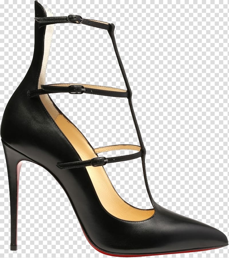 Court shoe Sandal Clothing High-heeled footwear, Louboutin transparent background PNG clipart