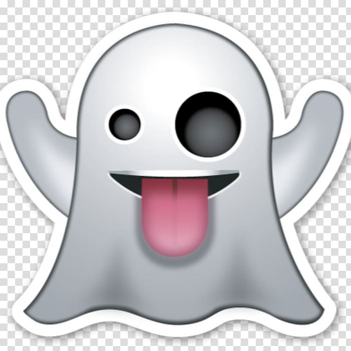 Sticker Art Emoji Ghost , Emoji transparent background PNG clipart