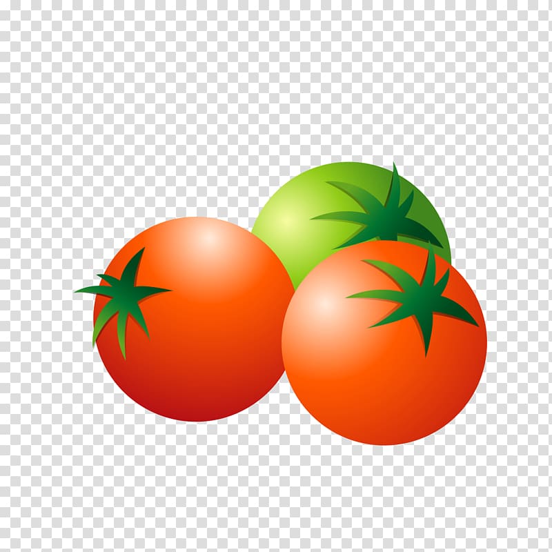 Tomato juice Food Fruit, Cartoon tomatoes transparent background PNG clipart