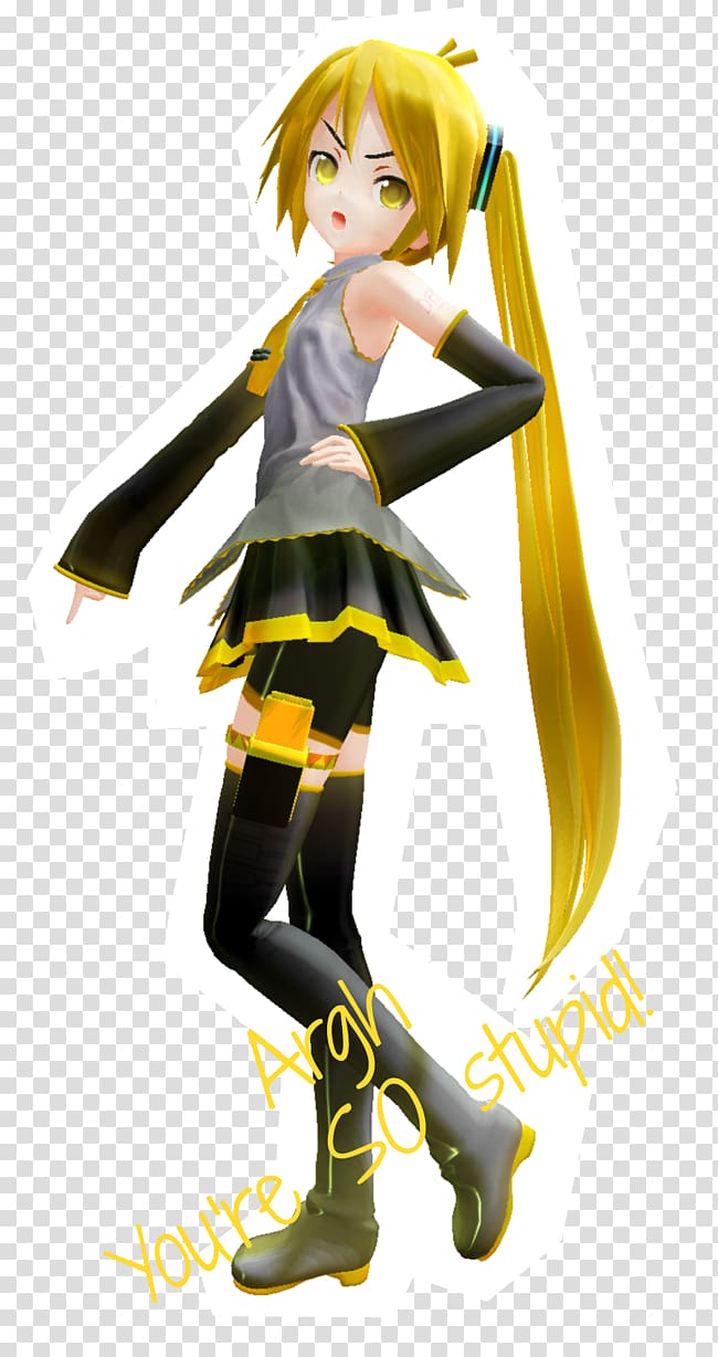 MikuMikuDance Megpoid Digital art, Gumi transparent background PNG clipart