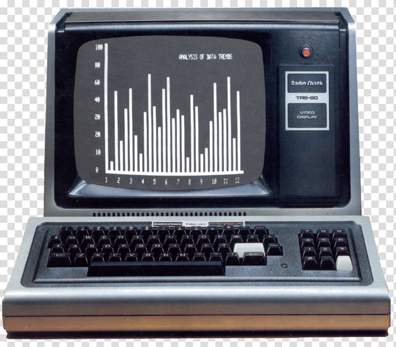 TRS-80 Model 100 Personal computer RadioShack, Computer transparent background PNG clipart