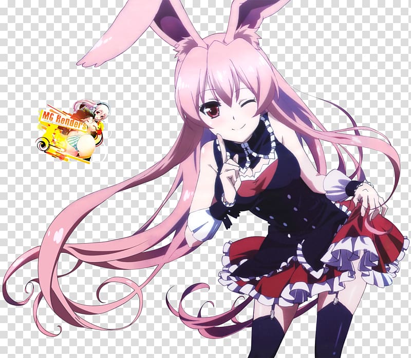 Problem Children Are Coming from Another World, Aren\'t They? Anime Rabbit Manga, gray rabbit transparent background PNG clipart
