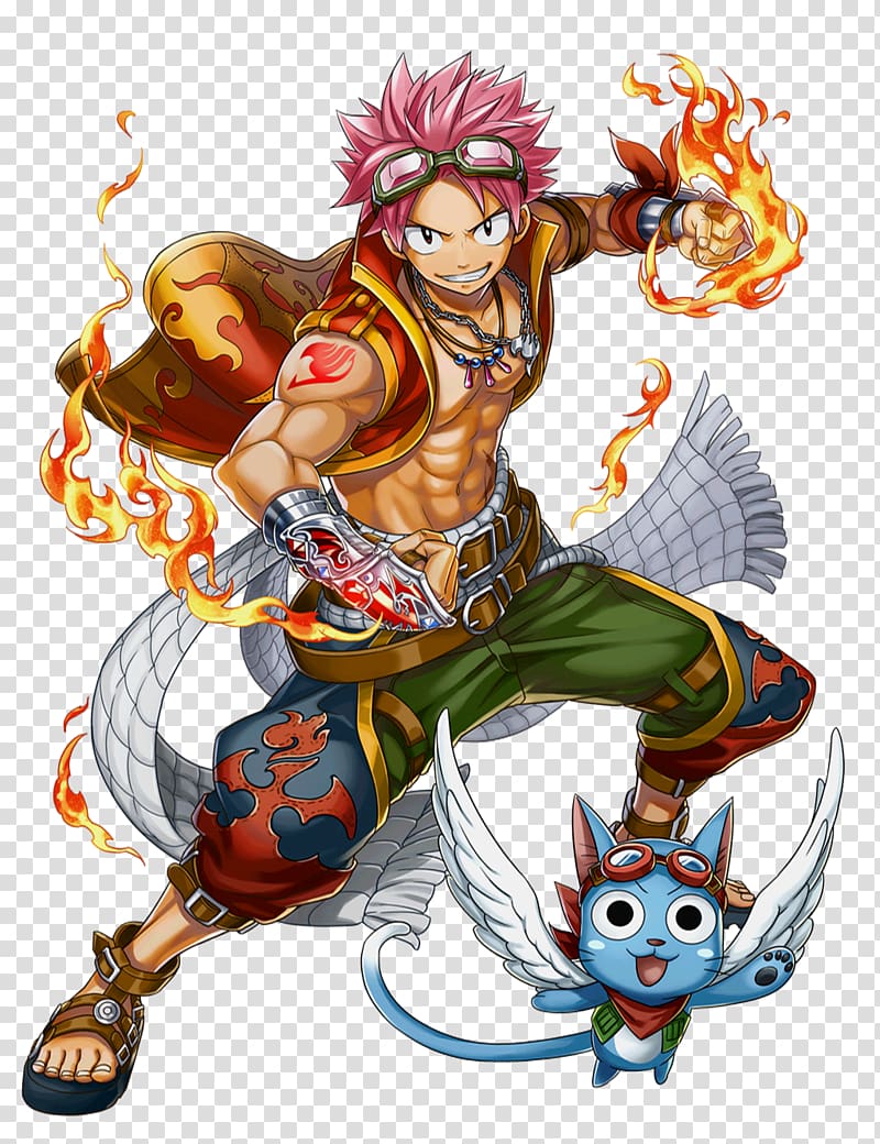 Fairytale Natsu Drageel illustration, Natsu Dragneel Erza Scarlet Fairy Tail Gray Fullbuster Wendy Marvell, fairy tail transparent background PNG clipart