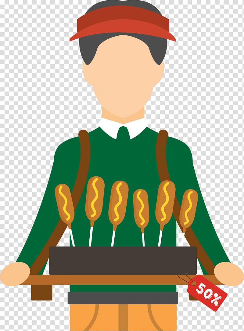 Hot dog Sausage Hamburger Fast food French fries, Hot dog try to eat transparent background PNG clipart