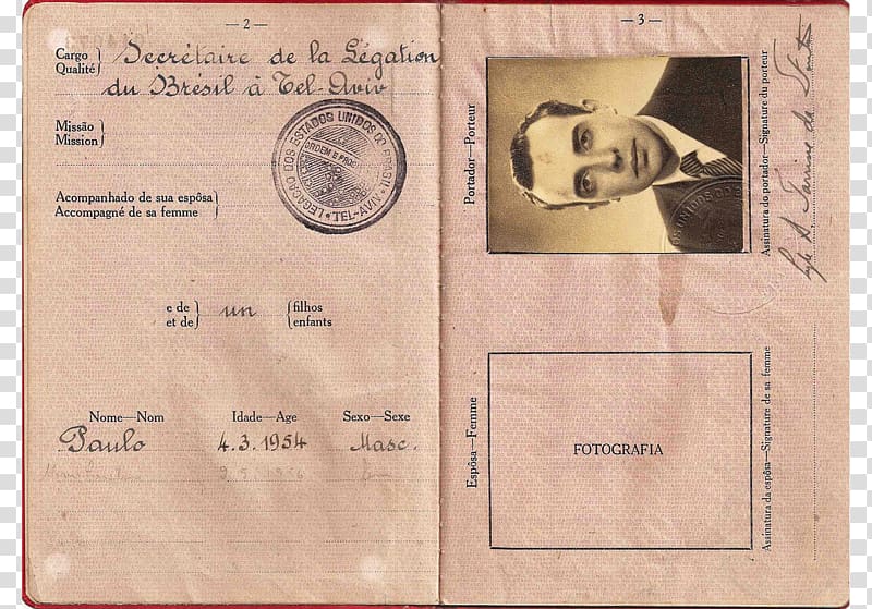 Identity document Passport Diplomat Israel, passport transparent background PNG clipart
