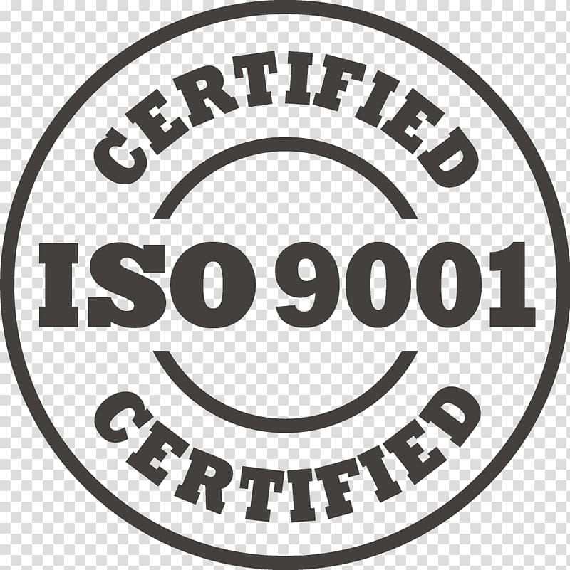 Iso 9001 certified golden badge collection Vector Image