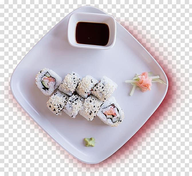 Japanese Cuisine California roll Sushi Makizushi Tempura, kushiage transparent background PNG clipart