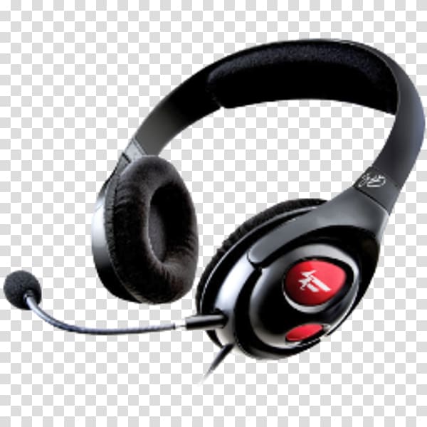 Microphone Headphones Gamer Video game Creative Technology, headset transparent background PNG clipart