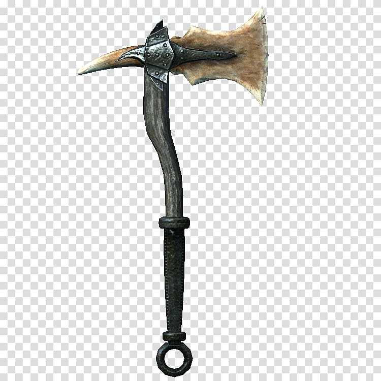 The Elder Scrolls V: Skyrim – Dawnguard The Elder Scrolls V: Skyrim – Dragonborn Battle axe Weapon, Axe transparent background PNG clipart