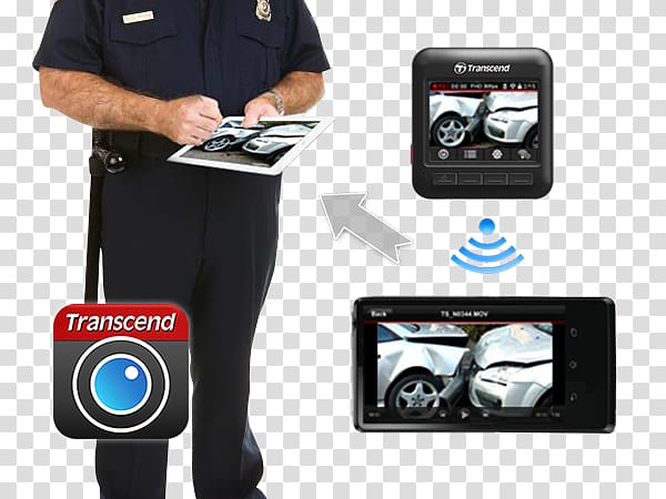 Transcend DrivePro 200 Car Dashcam Transcend Information, car transparent background PNG clipart