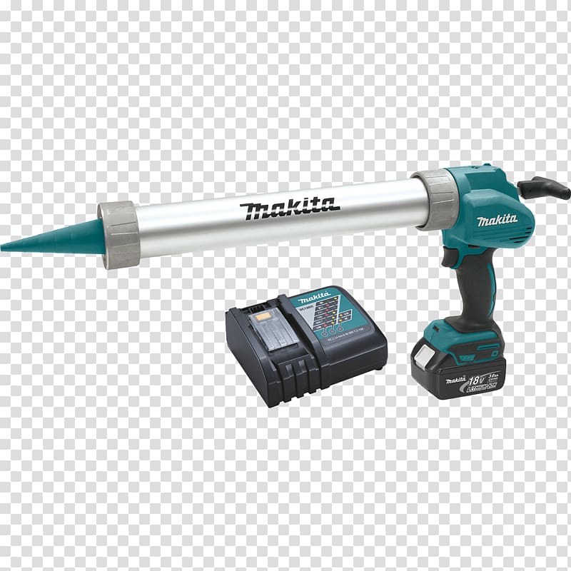 Caulking Makita Cordless Grease gun Tool, Glue gun transparent background PNG clipart