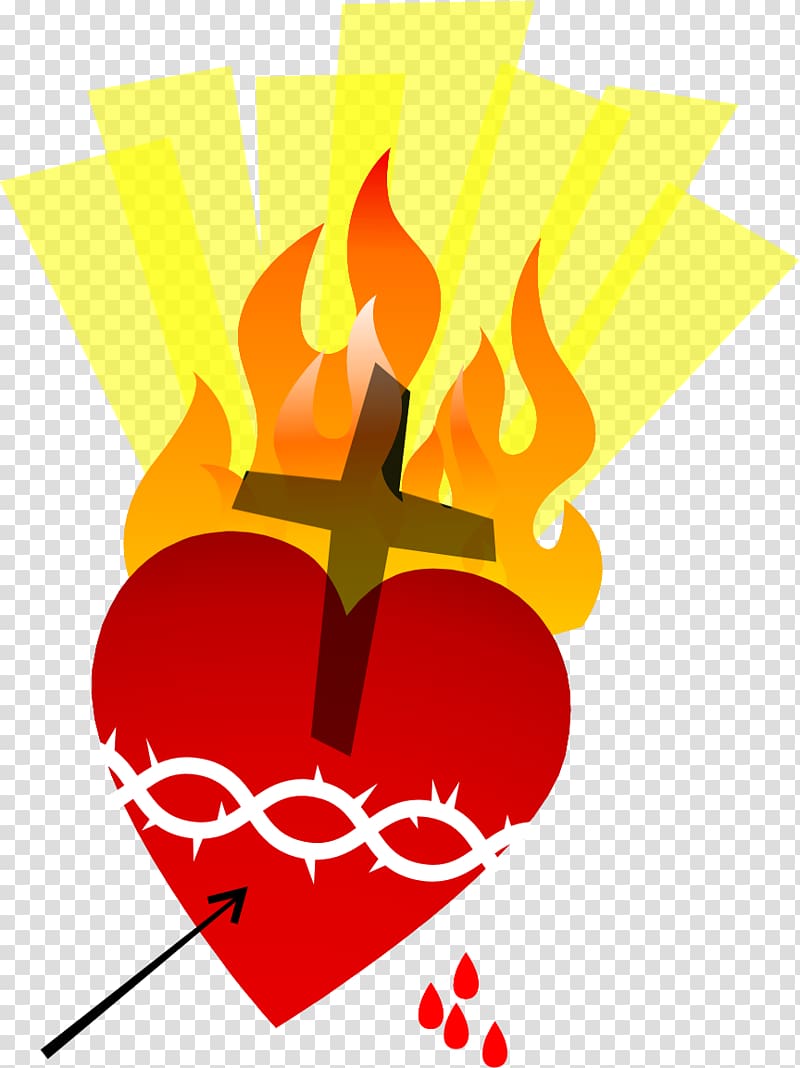 Love Popular piety Liturgical year Sacred Heart December, Jesus transparent background PNG clipart
