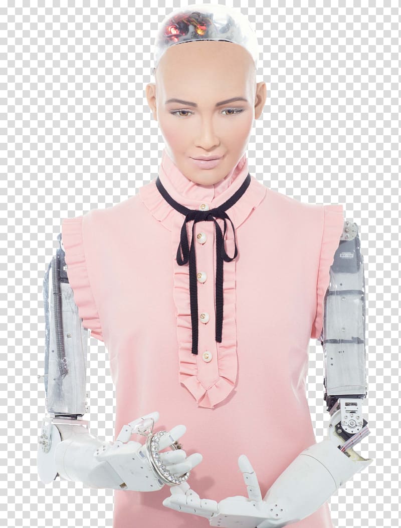 Sophia Hanson Robotics Limited Humanoid robot Artificial intelligence, robot transparent background PNG clipart
