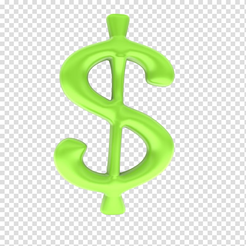 Dollar sign United States Dollar, energy-saving transparent background PNG clipart