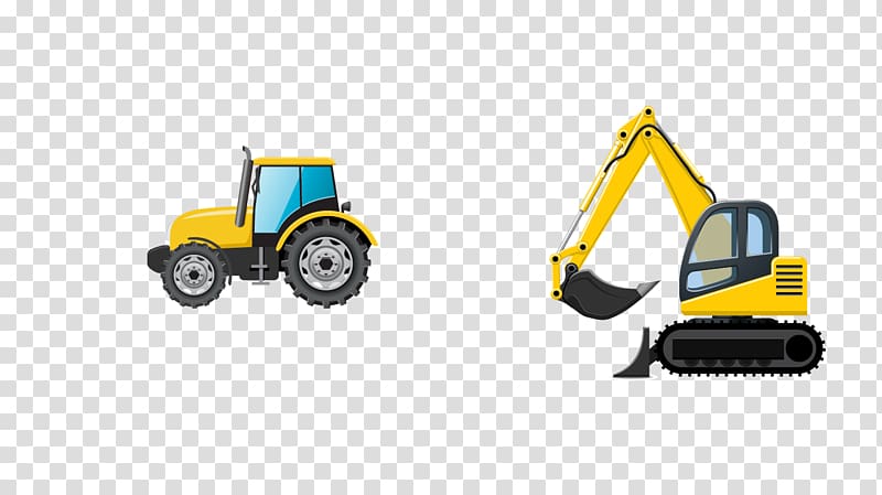 Architectural engineering Vehicle Car Truck , excavator transparent background PNG clipart