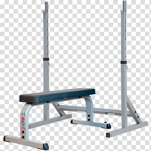 Bench Fitness Centre Squat Power rack Barbell, barbell transparent background PNG clipart