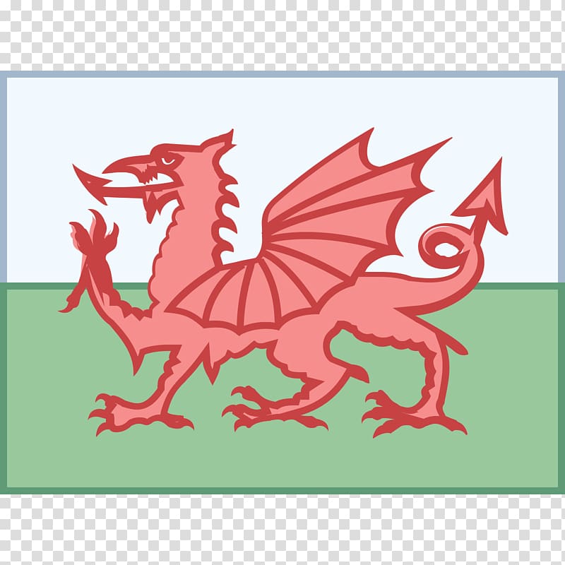 Flag of Wales Welsh Dragon, Flag transparent background PNG clipart