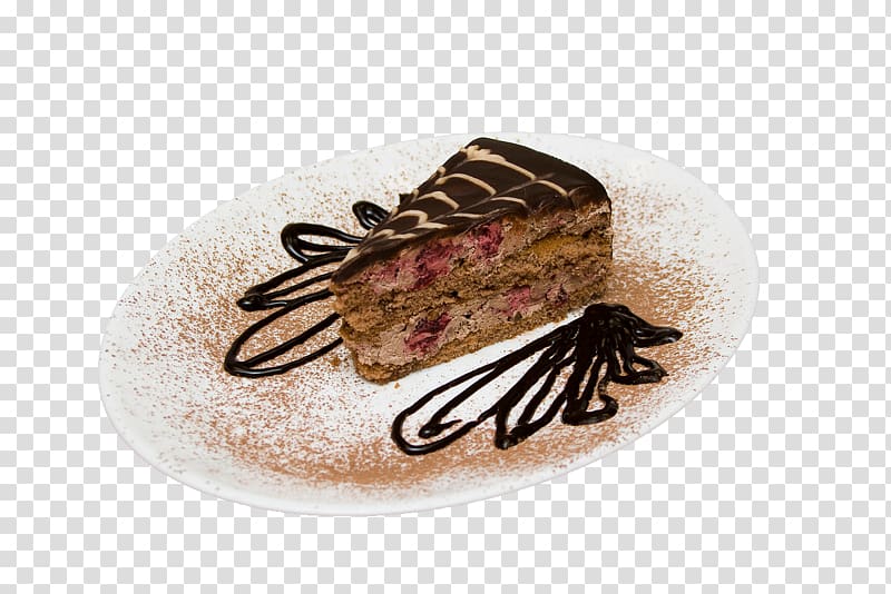 Chocolate cake Cream Bakery Birthday cake Pound cake, Cut the chocolate cake transparent background PNG clipart
