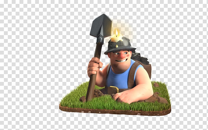 Clash of Clans Clash Royale Miner Building Strategy, Clash of Clans transparent background PNG clipart