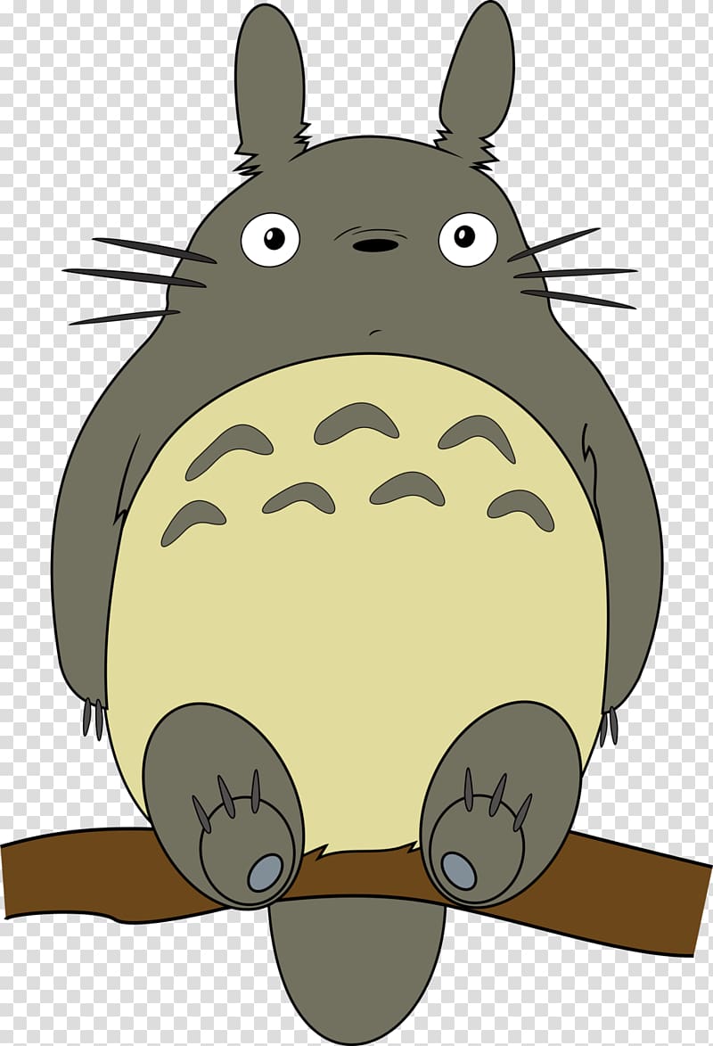 gray and beige animal illustration, Ghibli Museum Catbus Satsuki Kusakabe Studio Ghibli Totoro, totoro transparent background PNG clipart