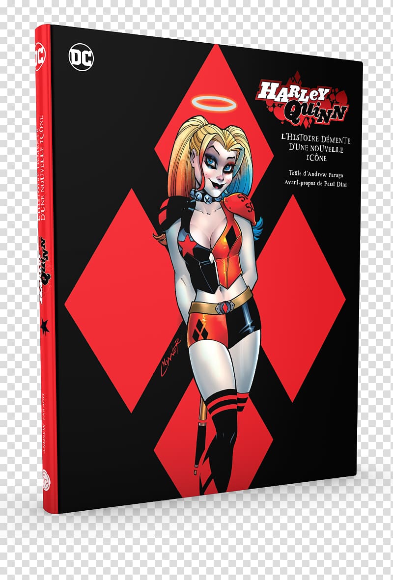 The Art of Harley Quinn: The Complete Comics History Cartoon Art Museum Harley Quinn: A Celebration of 25 Years Comic book, harley quinn transparent background PNG clipart
