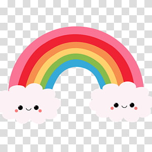 Rainbow Drawing , rainbow transparent background PNG clipart thumbnail