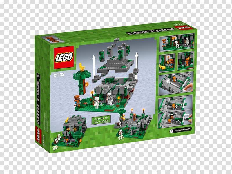 LEGO 21132 Minecraft The Jungle Temple Lego Minecraft LEGO 21125 Minecraft Jungle Tree House, others transparent background PNG clipart