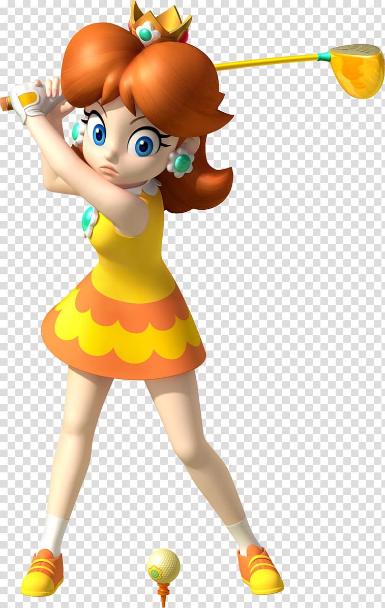 Mario Golf: World Tour Mario Golf: Toadstool Tour Mario Bros. Princess Daisy, Golf transparent background PNG clipart