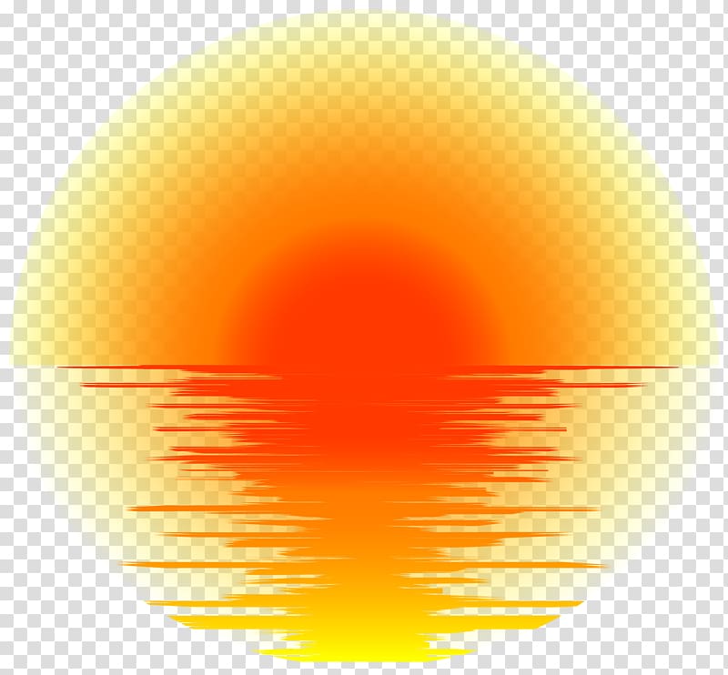 Font Computer , Sunset Effect , sunset transparent background PNG clipart