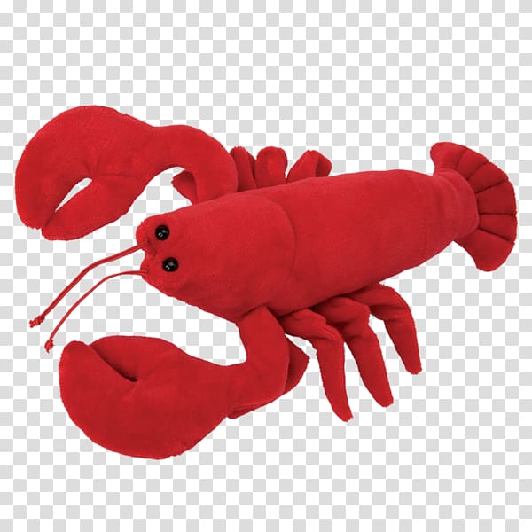 Lobster Plush Stuffed Animals & Cuddly Toys Doll, lobster transparent background PNG clipart