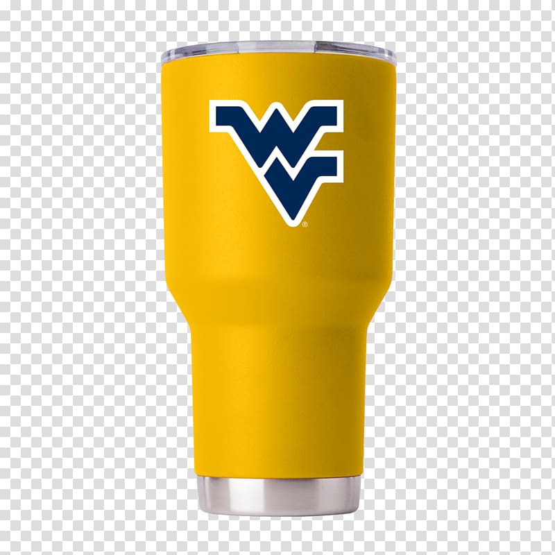West Virginia University Beer Glasses Pint glass West Virginia Mountaineers, beer transparent background PNG clipart