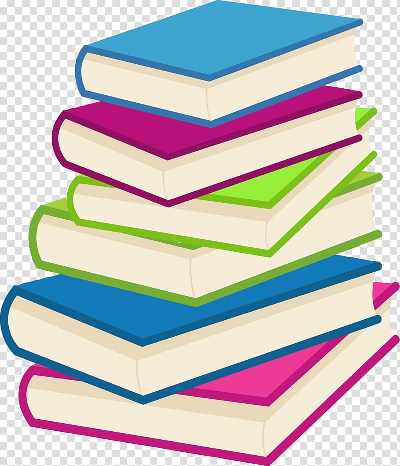 Book Sea of Memories Library , stack of books transparent background PNG clipart