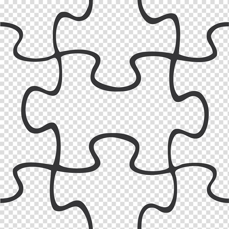 Jigsaw Puzzles Template , others transparent background PNG clipart