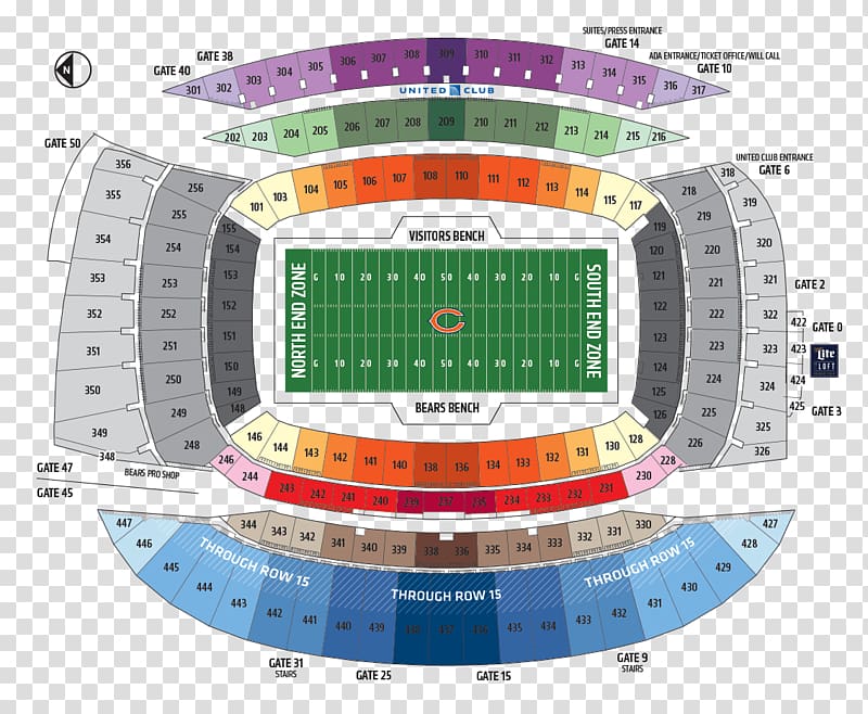 heat seating chart  Seating charts, Miami heat, Soldier field