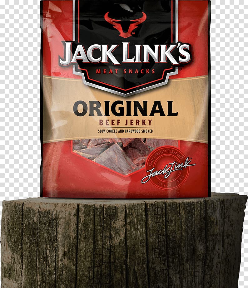 Jack Link's Beef Jerky Barbecue Beefsteak, jerky transparent background PNG clipart