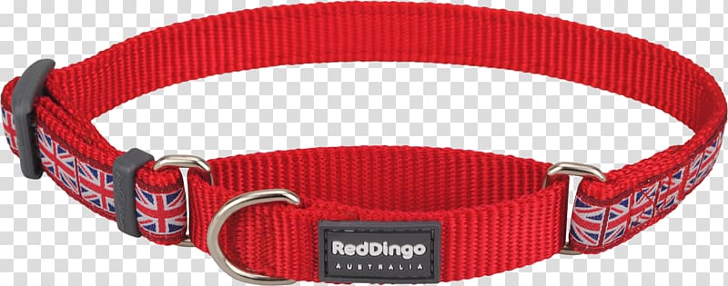 Dog collar Dingo Dog collar Martingale, red collar dog transparent background PNG clipart