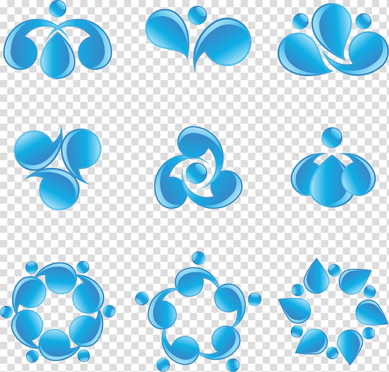 Euclidean , blue water Icons transparent background PNG clipart
