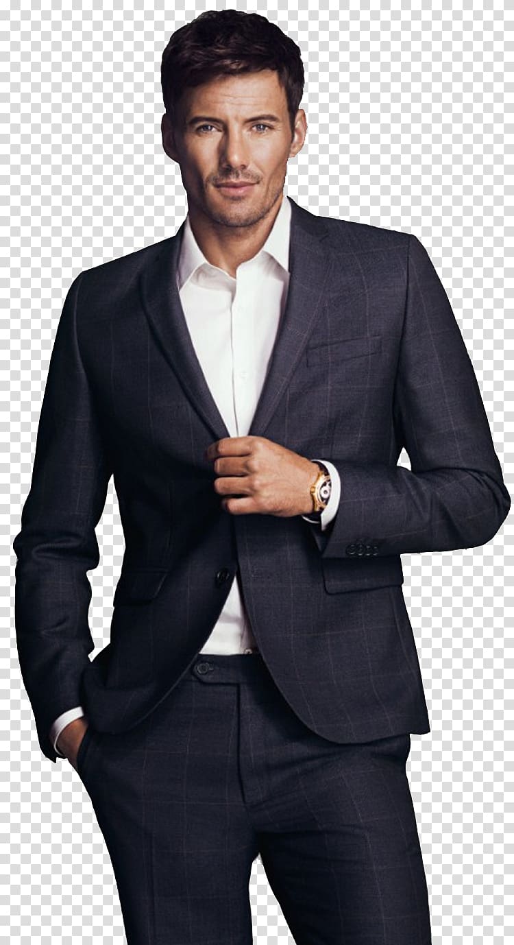 Vintage clothing Fashion Suit Dress shirt, Business Man transparent background PNG clipart