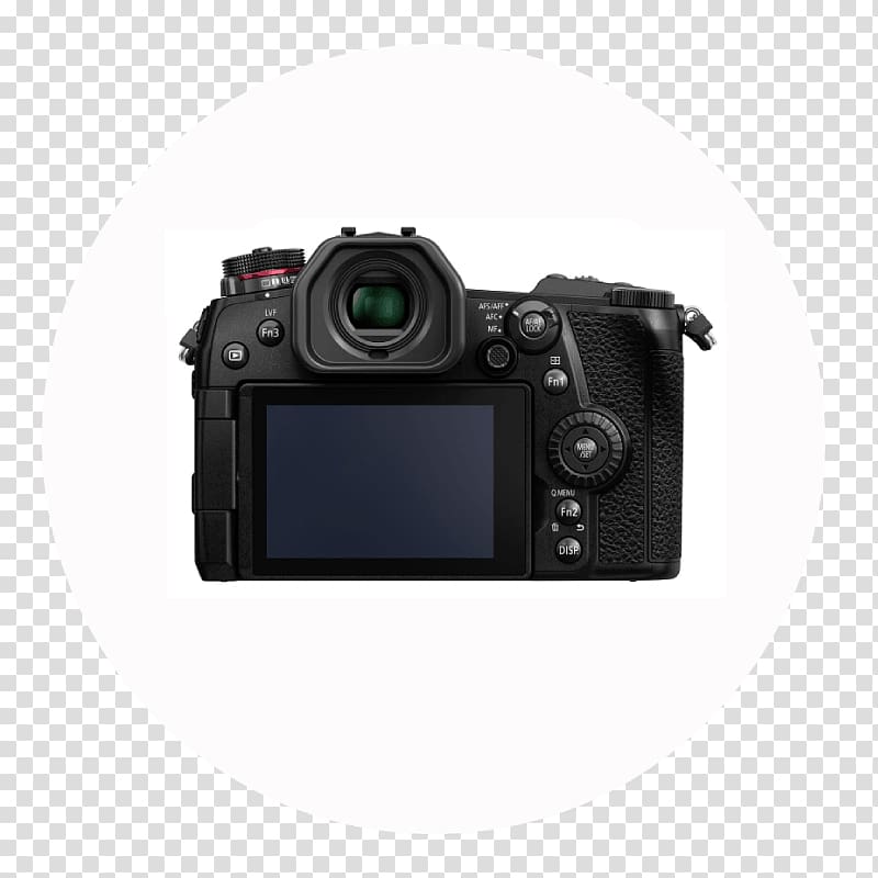 Panasonic Lumix DC-GH5 Mirrorless interchangeable-lens camera, Camera transparent background PNG clipart