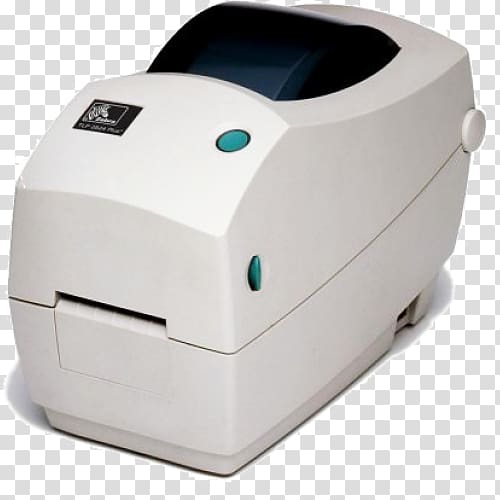 Label printer Zebra Technologies Barcode printer Thermal-transfer printing, printer transparent background PNG clipart