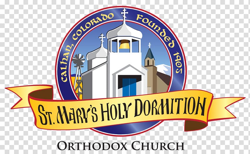 St. Mary\'s Holy Dormition Orthodox Church Calhan Orthodox Church in America Diocese of the South Logo Eastern Orthodox Church, Orthodox Church transparent background PNG clipart