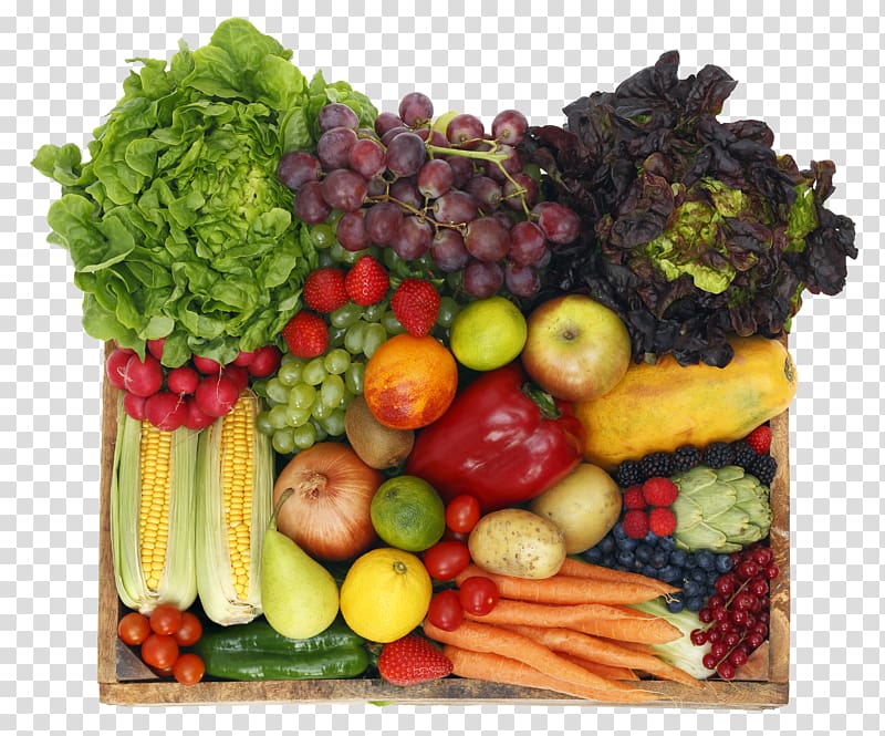 Fruit Vegetable Grape Food, Fruits and vegetables on the chopping block transparent background PNG clipart