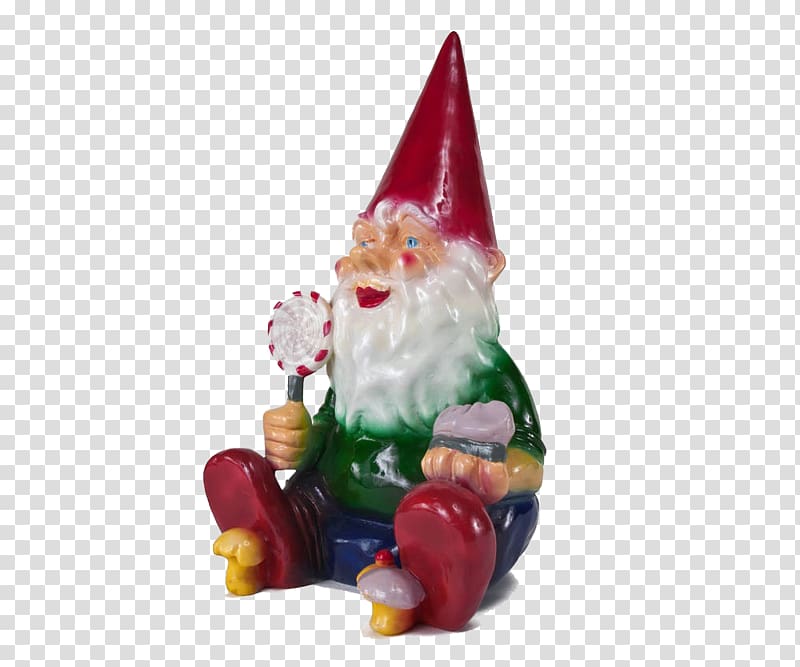 Garden gnome Santa Claus, Stone Man transparent background PNG clipart