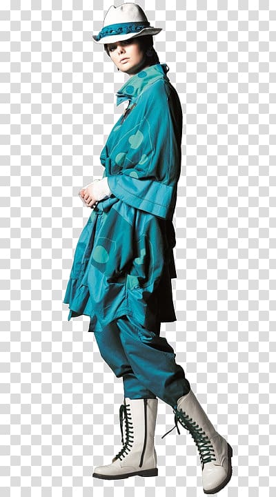 Costume design Outerwear Turquoise, both eyes transparent background PNG clipart